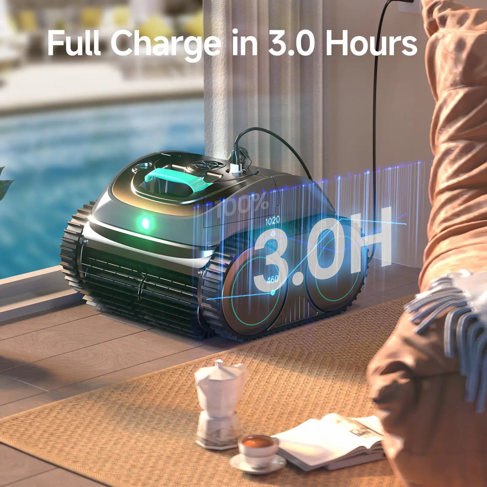 C1 Cordless Robotic Pool Cleaner