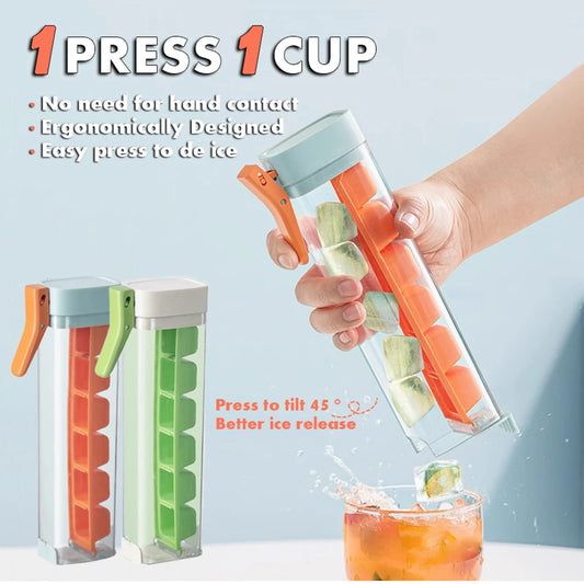Silicone Ice Cube Tray,Ice Balls Maker BPA Free Ice Cube Trays for Freezer Easy-Release Ice Tray Molds with Lid DIY Homemade Ice Cubes for Cocktails,Coffee,Summer Saving Clearance