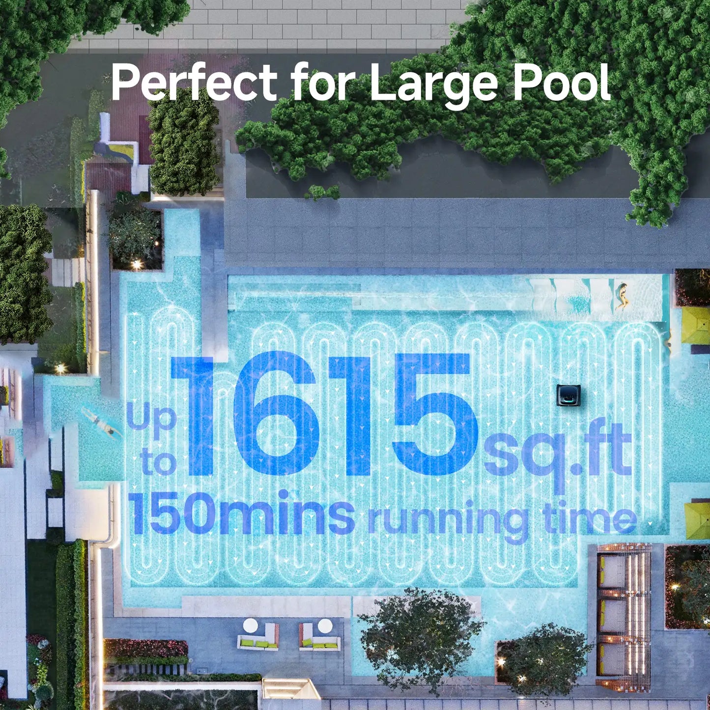 C1 Cordless Robotic Pool Cleaner
